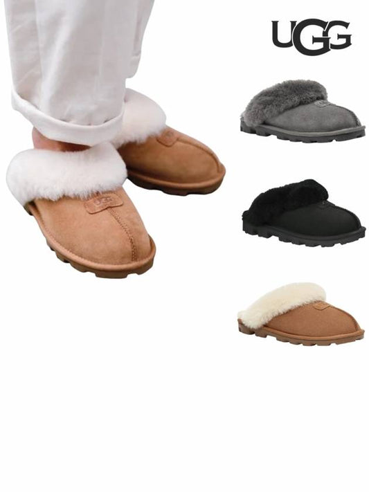 Coquette Fleece Slippers Women Winter Fur Shoes 737045731094 - UGG - BALAAN 1