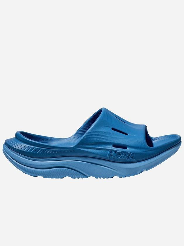 Ora Recovery Slide 3 Slippers Blue - HOKA ONE ONE - BALAAN 3