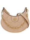 GG Matelassé Leather Mini Shoulder Bag Beige - GUCCI - BALAAN 2