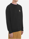 Dressed Fox Patch Classic Sweatshirt Black - MAISON KITSUNE - BALAAN 5