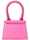 Le Chiquito Signature Mini Tote Bag Neon Pink - JACQUEMUS - BALAAN 5