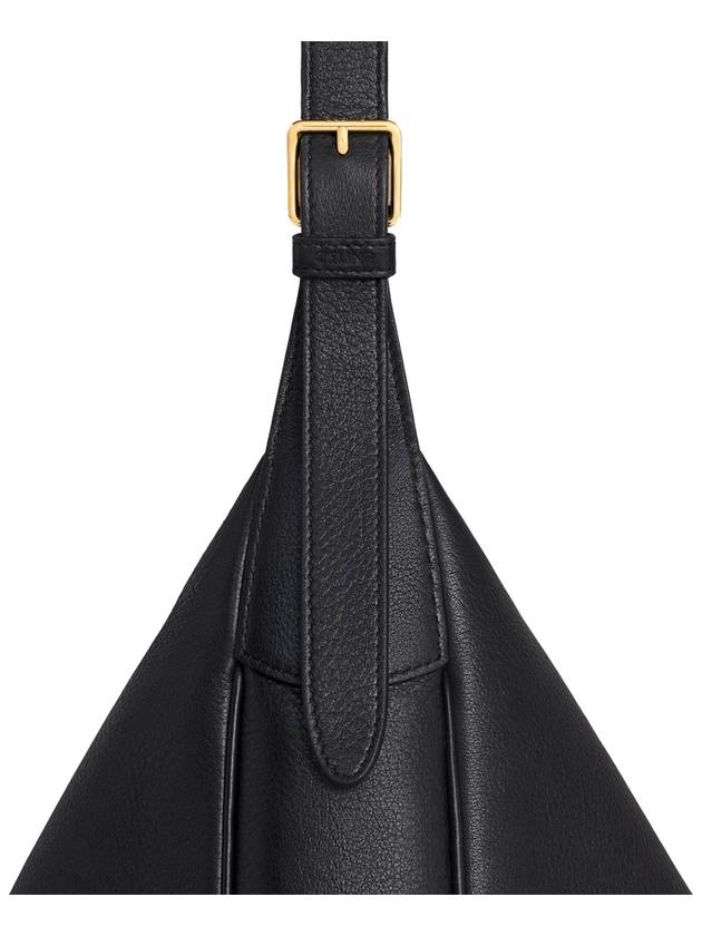 Heloise Supple Calfskin Shoulder Bag Black - CELINE - BALAAN 5