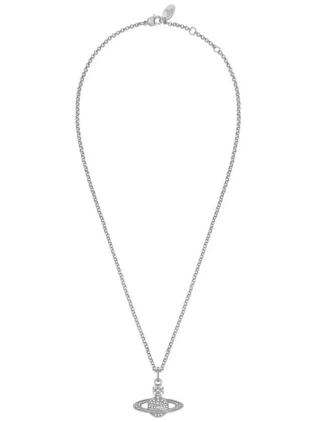 Mini Bas Relief Pendant Necklace Silver - VIVIENNE WESTWOOD - BALAAN 4