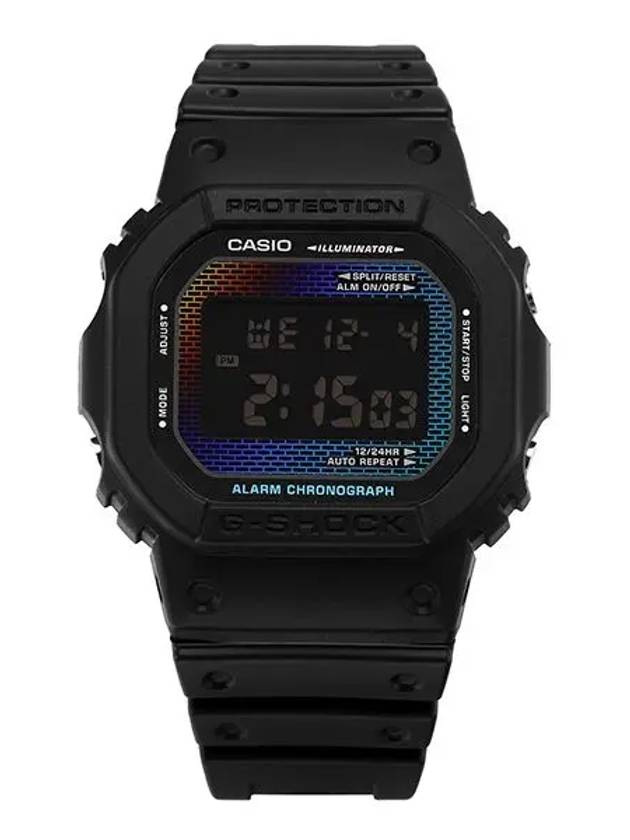 DW 5600RW 1DR 1 5600 Series Digital Square Sports Rainbow Men s Urethane Watch - G-SHOCK - BALAAN 3