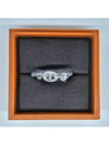 Small Chaine D'Ancre Enchainee Ring Silver - HERMES - BALAAN 2