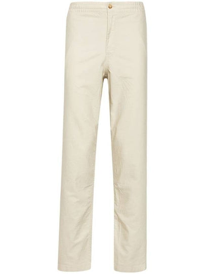 Drawstring Cotton Tapered Straight Pants Beige - POLO RALPH LAUREN - BALAAN 2