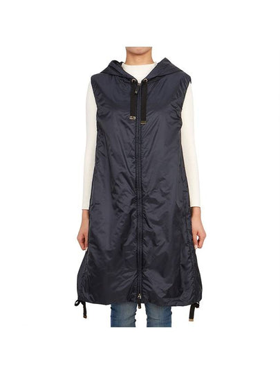 Greengi Padded Vest Navy - MAX MARA - BALAAN 2