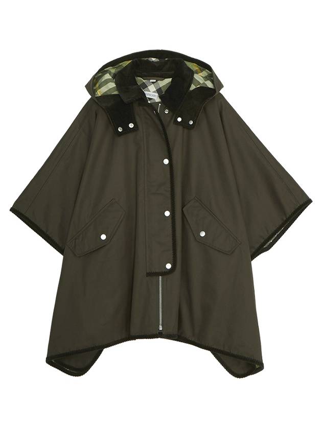 Kids Hooded Cape Khaki 8078227 A3476 - BURBERRY - BALAAN 3