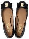 Ferragamo VARINAQ NERO 0672100 D Women s Flat Shoes - SALVATORE FERRAGAMO - BALAAN 2