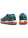 Gel Kayano 20 Low Top Sneakers Black Digital Aqua - ASICS - BALAAN 7