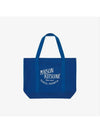 Palais Royal Shopping Tote Bag Sapphire - MAISON KITSUNE - BALAAN 3