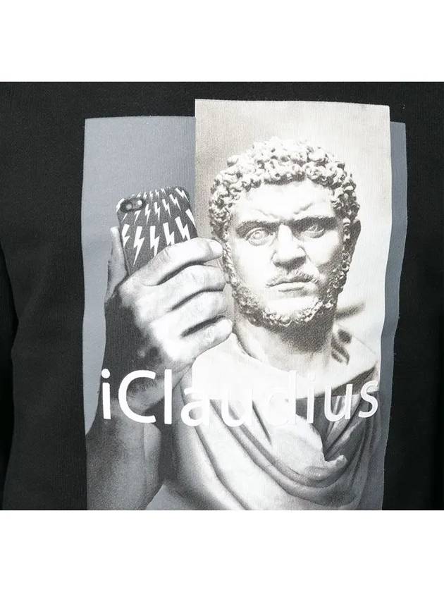 I-Claudius Sweatshirt Black - NEIL BARRETT - BALAAN 6