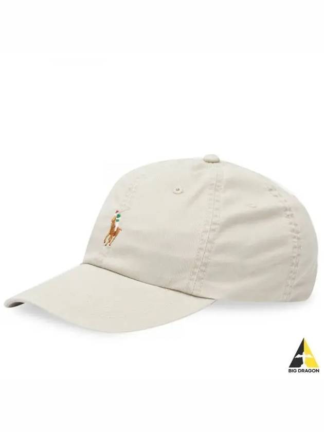 Pony Logo Classic Sport Ball Cap Beige - POLO RALPH LAUREN - BALAAN 2