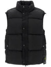 High Neck Padded Vest Black - STONE ISLAND - BALAAN 2