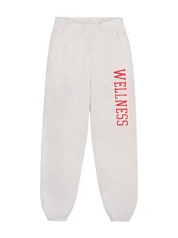 Wellness Ivy Sweatpants Gray - SPORTY & RICH - BALAAN 1