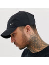 Metal Swoosh Heritage 86 Ball Cap Black - NIKE - BALAAN 2