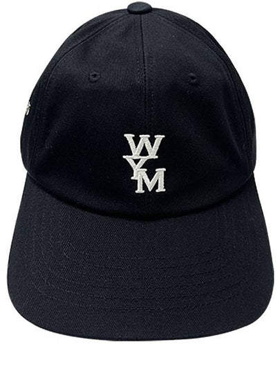 Embroidery Logo Ball Cap Black - WOOYOUNGMI - BALAAN 2