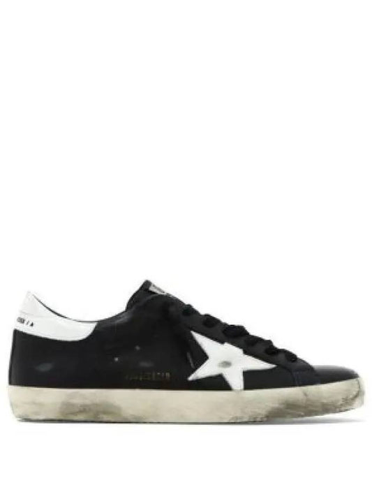 Superstar White Tab Sneakers Black - GOLDEN GOOSE - BALAAN 2