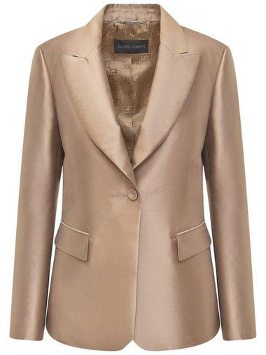 Alberta Ferretti Mikado Blazer - ALBERTA FERRETTI - BALAAN 1