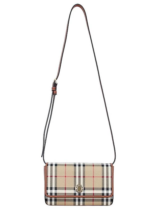 Check Cross Bag Beige - BURBERRY - BALAAN 4