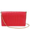 Lola Quilted Shoulder Bag Red - BURBERRY - BALAAN 4