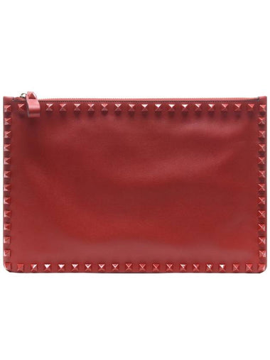 18FW Women’s Rockstud Clutch Bag QW1P0269_UWJ_0RO_18F - VALENTINO - BALAAN 1