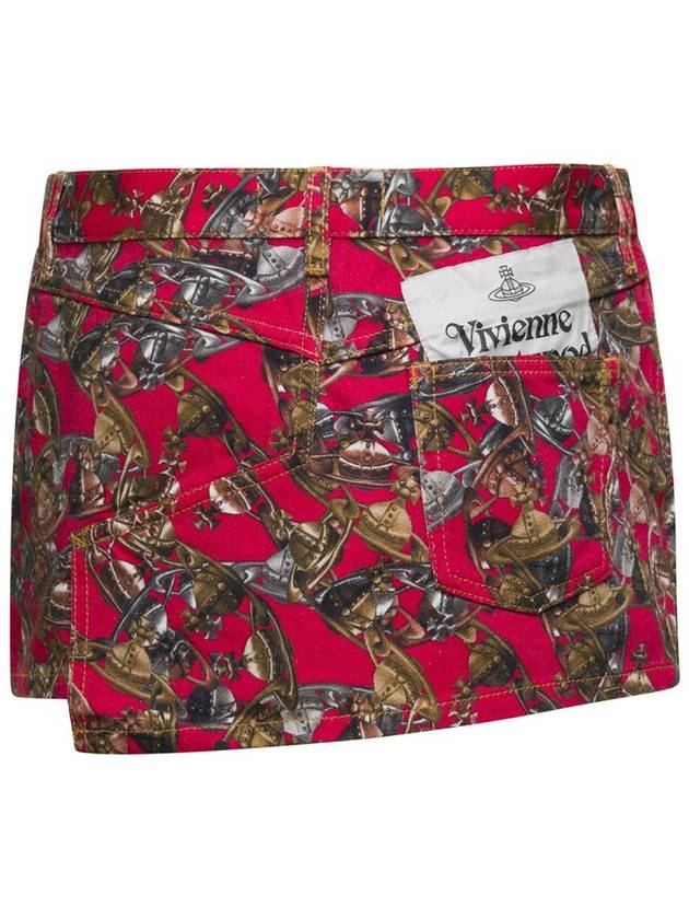 Crazy ORB H Line Skirt Red - VIVIENNE WESTWOOD - BALAAN 3