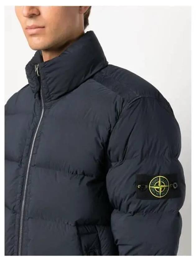 Seamless Tunnel Nylon Down Padding Navy - STONE ISLAND - BALAAN 4