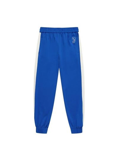 Logo Point Track Pants Royal Blue - SOLEW - BALAAN 2