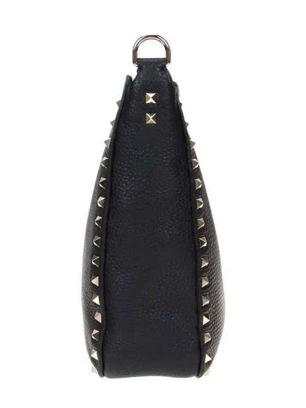 Rockstud Shoulder Bag Black - VALENTINO - BALAAN 4