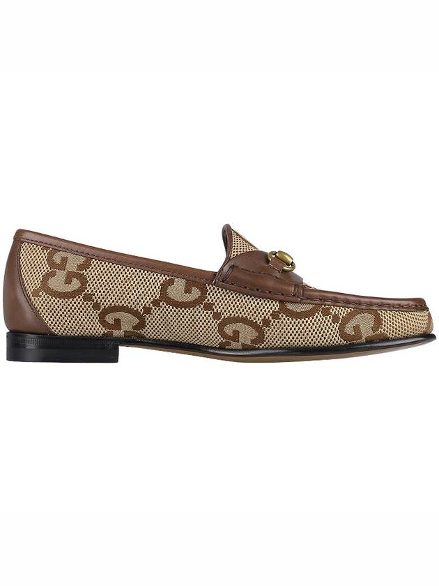 Women's Maxi GG Loafer Camel - GUCCI - BALAAN 5