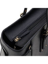 Voyager Medium Cross Grain Leather Tote Bag Black - MICHAEL KORS - BALAAN.