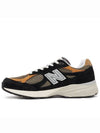 990v3 Made in USA Black Tan - NEW BALANCE - BALAAN 4