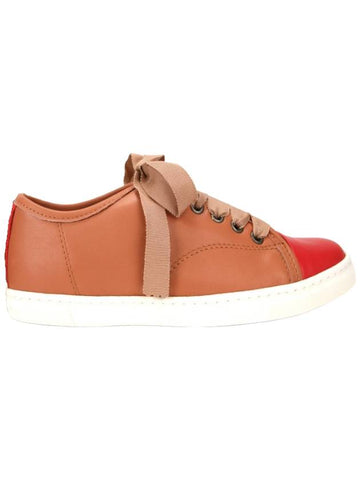 Basket low top sneakers beige - LANVIN - BALAAN 1