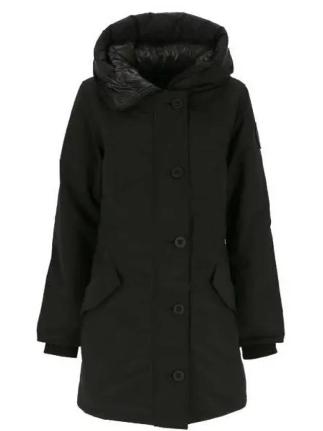 Rossclair Hooded Padding Black - CANADA GOOSE - BALAAN 2