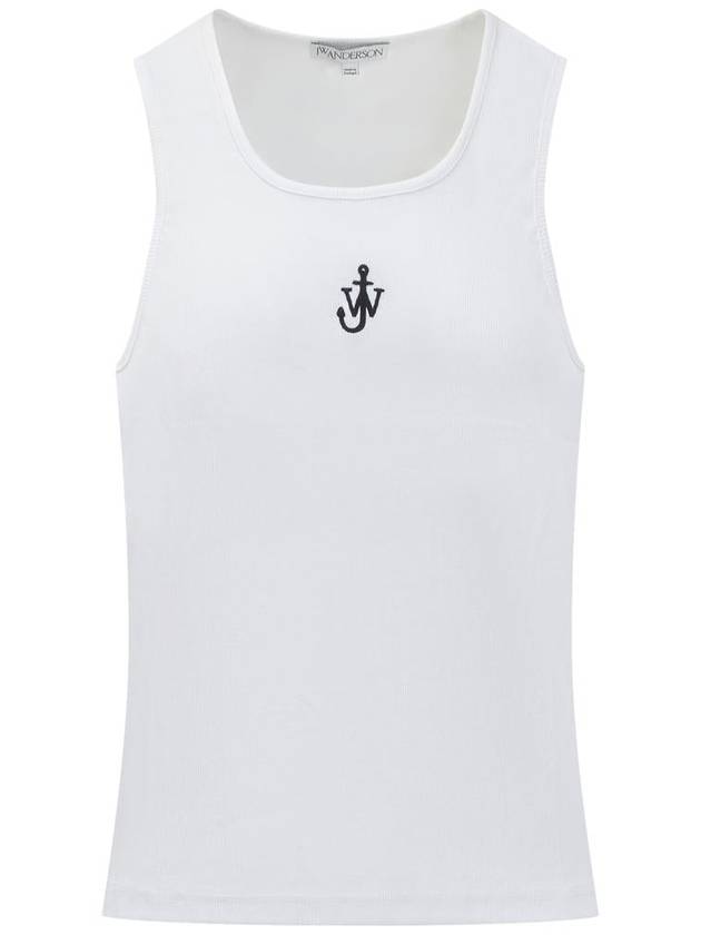 JW Anderson Anchor Embroid Tank Top - JW ANDERSON - BALAAN 1