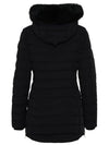 Women's Roselan Hooded Padded Black Fur Black - MOOSE KNUCKLES - BALAAN 4