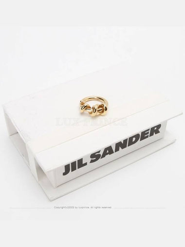 eco brass ring twist 1016hva - JIL SANDER - BALAAN 1