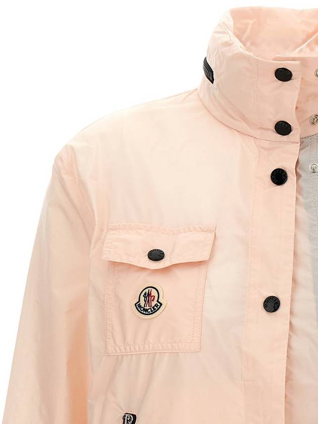 Lico Rain Jacket Light Pink - MONCLER - BALAAN 4