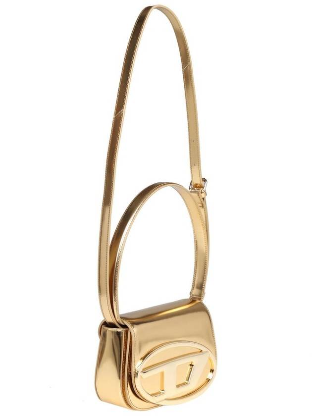 1DR Mirrored Leather Shoulder Bag Gold - DIESEL - BALAAN 2