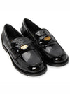 Patent Leather Penny Loafers Black - MIU MIU - BALAAN 4