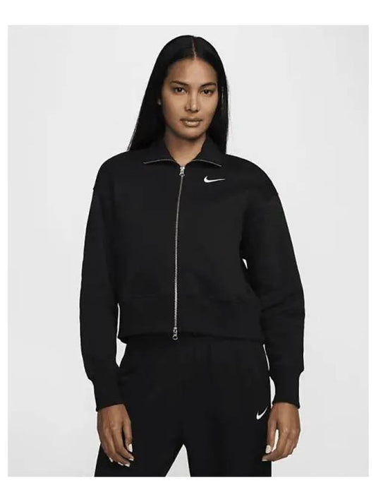 Sportswear Phoenix Fleece Women s Oversized Track Jacket Black FZ3205 010 698876 - NIKE - BALAAN 1