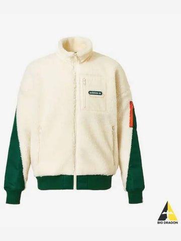 Modern Retro Sherpa Jacket WONWHICGREEN - ADIDAS - BALAAN 1