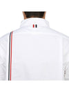 RWB Stripe Cotton Shirt White - THOM BROWNE - BALAAN 7