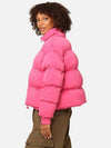 Graffiti Crop Puffer Padded Bubblegum - STUSSY - BALAAN 7