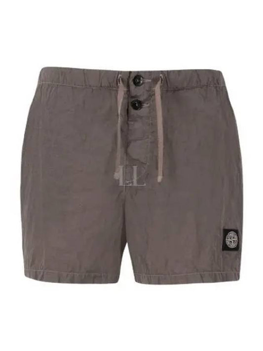 Swimming Nylon Trunk Shorts Grey - STONE ISLAND - BALAAN 2