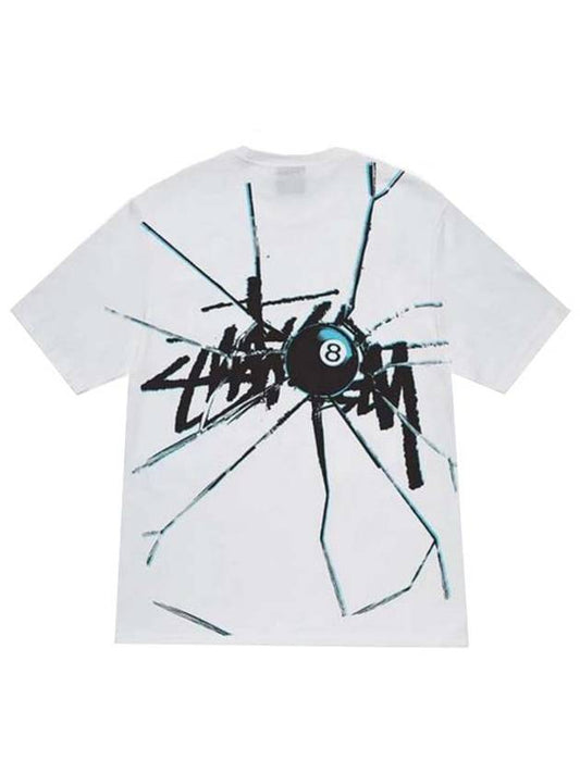 Shattered T Shirt White Women - STUSSY - BALAAN 1