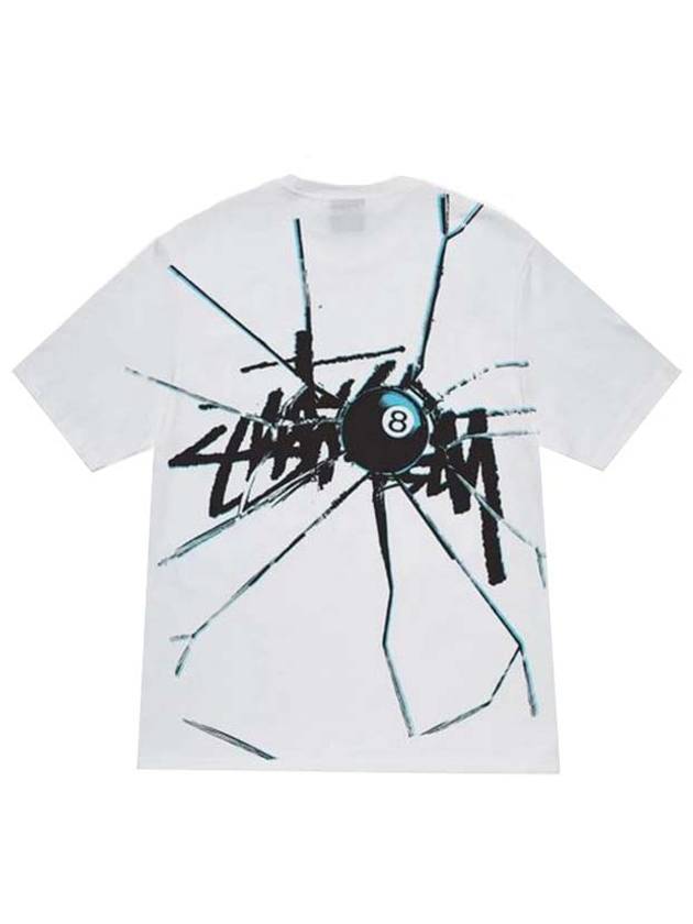 Shattered T Shirt White Men - STUSSY - BALAAN 1