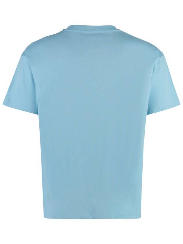 Short Sleeve T-Shirt MFTDAMM05 LS Light Blue - MCM - BALAAN 3