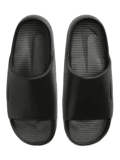 Calm Slide Slippers Black - NIKE - BALAAN 2